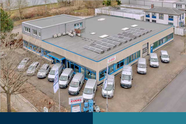 Druckluft-EVERS Standort in Ahrensburg für Drucklufttechnik, Werkzeuge und Service