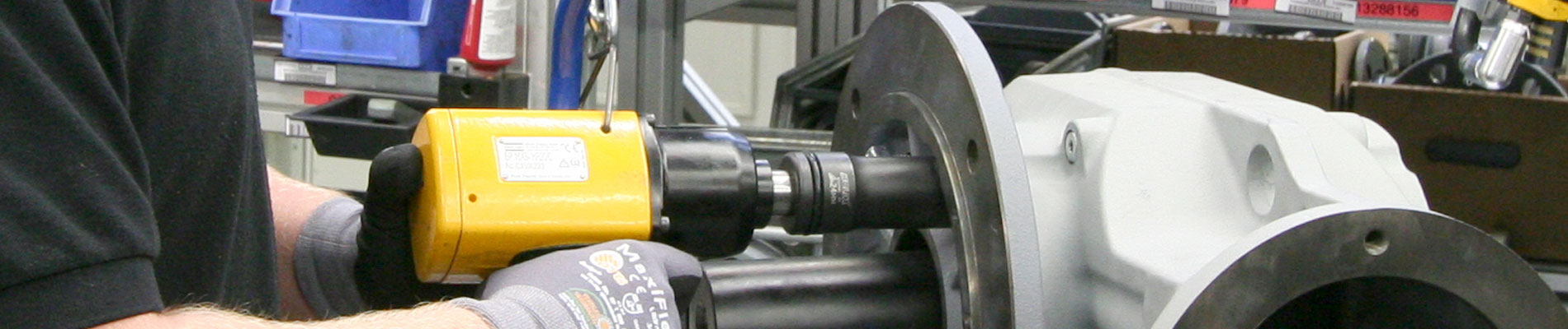 Druckluftwerkzeug im professionellen Einsatz